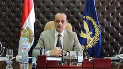 حريق بالسوق التجارى بالسادات 