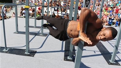 تكريم أبطال مصر الأولمبيين على هامش بطولة «Street Workout»