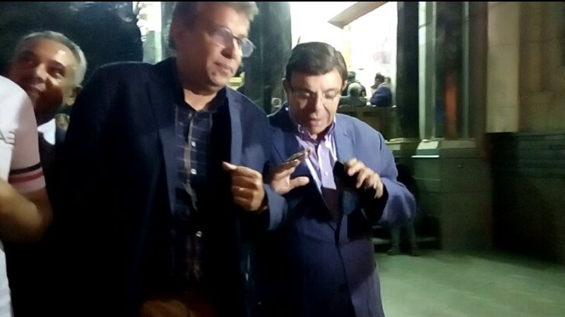 حضور الفنان سمير