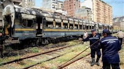 السيطرة على حريق بعربة قطار قديمة في الشرقية