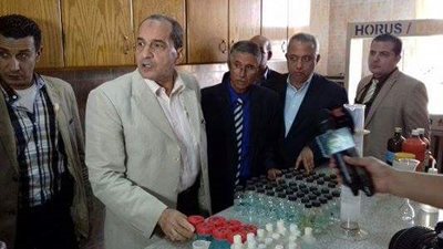 وزير الزراعة يتفقد المعمل المركزي لبحوث الثروة السمكية بالعباسة في الشرقية