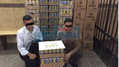 ضبط 1200 زجاجة بيرة بحوزة سمكرى في أسيوط