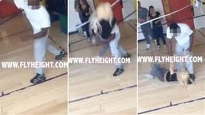بالفيديو.. شاب يضرب فتاة بعنف ويحطم هاتفها لرفضها إعطاءه رقمها