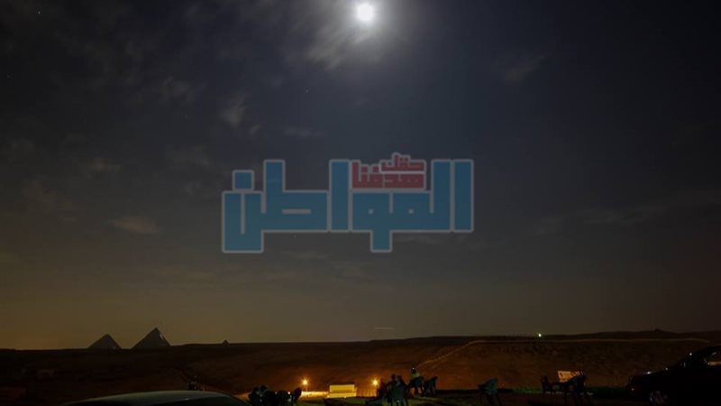 رصد ظاهرة سوبر مون