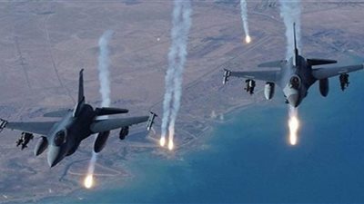 مقاتلات التحالف العربي تشن غارات عنيفة على العاصمة صنعاء