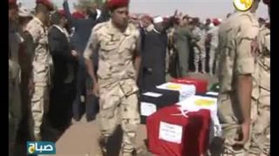 بالفيديو.. لحظة وصول جثمان شهداء أسوان الثلاثة إلى مسقط رأسهم