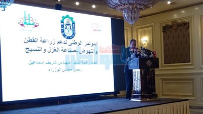 بالصور.. عصام فايد: أزمة صناعة الغزل والنسيج بدأت بالتحرر الاقتصادي