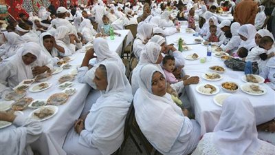 قطاع السجون ينظم إفطاراً جماعياً لنزيلات سجن القناطر 