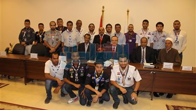 بالصور.. محافظ بني سويف يطالب 