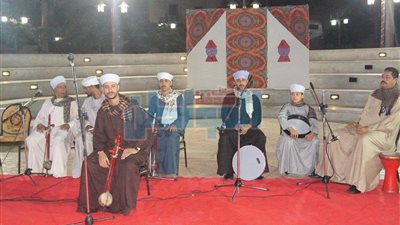بالصور.. السيرة الهلالية.. سهرة رمضانية بمكتبة دمنهور
