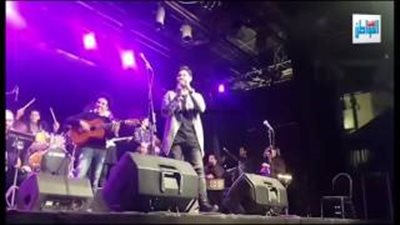 بالفيديو.. محمد شاهين يشعل حماس جمهور الساقية بـ