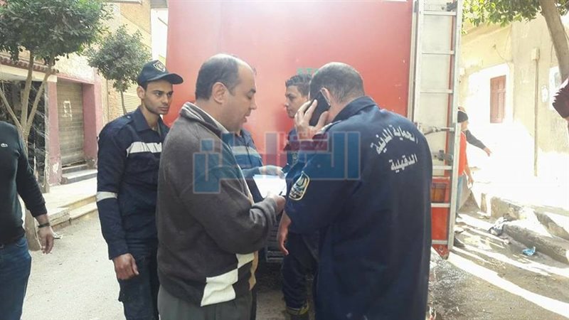 إصابة 4 عمال في إنفجار