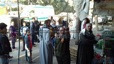 بالصور.. مصرع شخص فى انهيار منزلين ببداري أسيوط