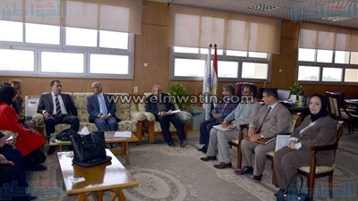 محافظ الأقصر يشارك فى اجتماع مجلس جامعة جنوب الوادي