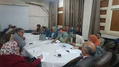 بالصور.. اجتماع وكيل وزارة الصحة في بني سويف بمديري المستشفيات