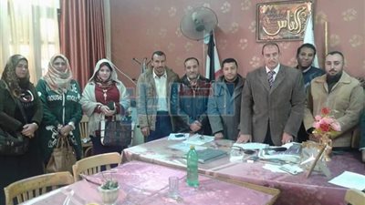بالصور.. ببا التعليمة تستقبل أعضاء 