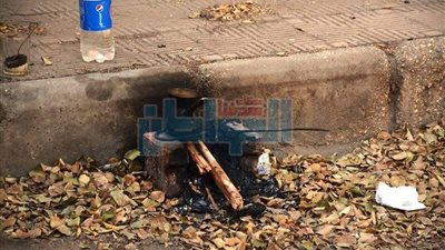 بالصور.. إحالة موظف بملاعب سوهاج للتحقيق بسبب إشعال النيران