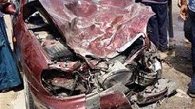 تصادم 5 سيارات بمحور المشير طنطاوي 