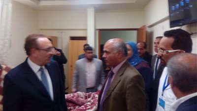 محافظ بني سويف يأمر بتوفير سيارة إسعاف لنقل جثة السوداني إلى الحدود 