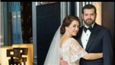 شاهد.. كينال جينز بنفس فستان حفل زفاف كندة علوش 