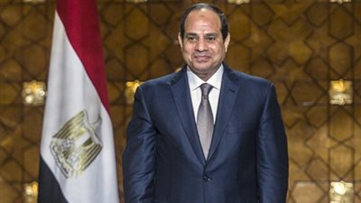 السيسي والوزراء يؤدون صلاة الجمعة بالمسجد 