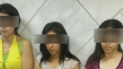 القبض على 3 ساقطات لممارستهن الرذيلة بمنطقتي الهرم والمريوطية