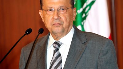 الرئيس اللبناني: نتبادل وجهات النظر مع القيادة المصرية في قضايا المنطقة 