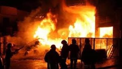 الحماية المدنية: جار السيطرة على حريق مصنع بلاستيك المرج