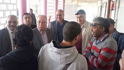 بالصور.. وزير الثقافة يتفقد متحف النحت بأسوان