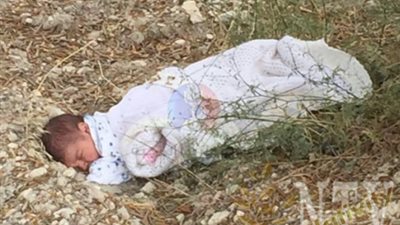 العثور على طفل حديث الولادة بأحد شوارع قسم ثان السلام 