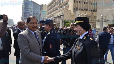 بالصور.. محافظ الغربية يحتفل باليوم العالمي للحماية المدنية