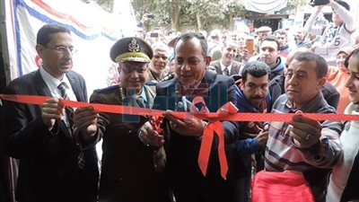 بالصور.. مدير أمن الغربية يفتتح السجل المدني في قرية إبيار