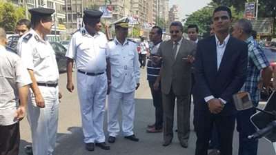 العراقى يقود حملات أمنية لضبط المخالفات بالجيزة