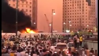 بالفيديو.. لحظة وقوع التفجير الانتحاري بالقرب من المسجد النبوي
