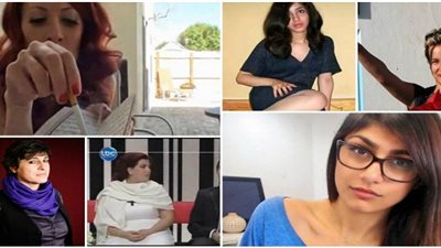 بالفيديو والصور.. 7 فتيات شوهن صورة العرب. .بينهن علياء المهدي ومايا خليفة