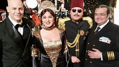 بالصور.. ننشر كواليس مسلسل 