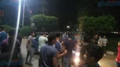 بالصور.. أهالي تلا يشعلون الشماريخ فرحا بفوز ريال مدريد
