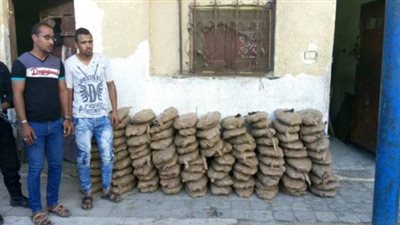 الداخلية: إحباط تهريب 175 كيلو بانجو داخل مخزن سري بسيارة 