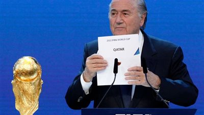 بلاتر يكشف فضيحة حصول قطر على مونديال 2022