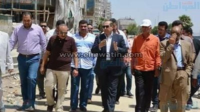 بالصور.. محافظ سوهاج: الانتهاء من توسعة الكورنيش الغربي نهاية العام