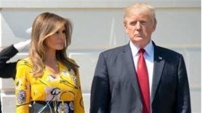 ميلانا ترامب تظهر بفستان غريب خلال استقبال رئيس وزراء الهند