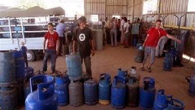ضبط مستودع مخالف للتسعيرة الجديدة لاسطوانات الغاز بدمياط
