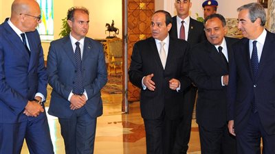 تفاصيل حوار السيسي مع البرلمان الإيطالي.. و