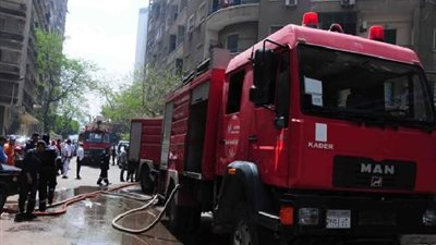 السيطرة على حريق أعلى مسجد بمدينة نصر