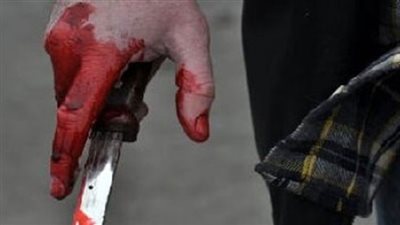 شاب يذبح نفسه 