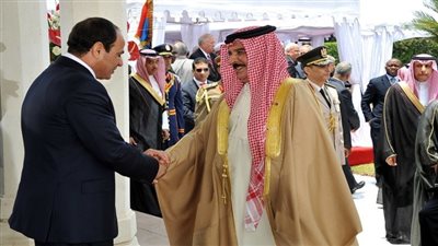 عاهل البحرين يتلقى برقية شكر من السيسي