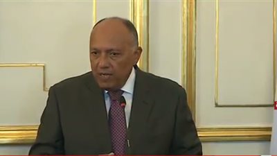 بث مباشر.. مؤتمر صحفي بين وزير الخارجية المصري ونظيره الجزائري