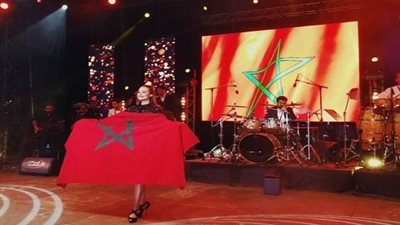 بالفيديو.. كارول سماحة تشعل حفل عيد العرش بالمغرب