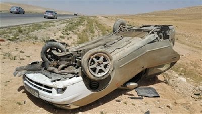 مصرع وإصابة 4 في انقلاب سيارة ملاكي بالسويس
