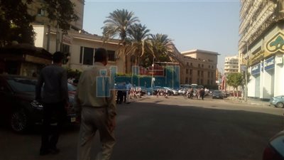 بالصور.. قوات الأمن تغلق محيط مبنى نقابة الصحفيين